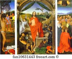 Ascension Art Print - The Resurrection, With The Martyrdom Of St. Sebastian And The Ascension