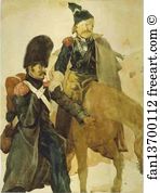 Jean Louis Andre Theodore Gericault Art Print - . The Return From Russia