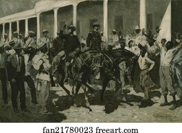 Gomez Art Print - The Return Of Gomez To Havana