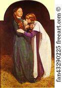 Dove Art Print - The Return Of The Dove To The Ark