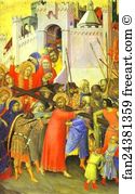 Orsini Art Print - The Road To Calvary