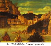 Giovanni Bellini Art Print - The Sacred Allegory. Detail