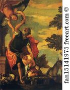 Sacrifice Art Print - The Sacrifice Of Abraham