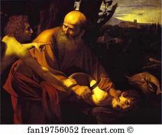 The Sacrifice Of Isaac Art Print - The Sacrifice Of Isaac