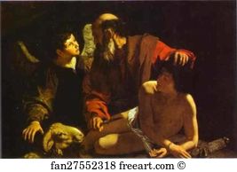 Sacrificing Art Print - The Sacrifice Of Isaac