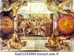 Sacrificing Art Print - The Sacrifice Of Noah