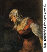 The Samaritan Woman At The Well Art Print - The Samaritan Woman At The Well