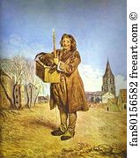 1716 Art Print - The Savoyard With A Marmot
