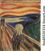 1910 Art Print - The Scream, 1910