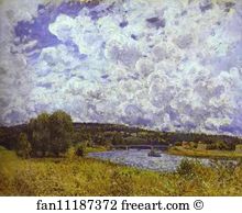 Sisley Art Print - The Seine At Suresnes
