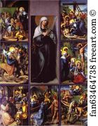 Seven Art Print - The Seven Sorrows Of The Virgin