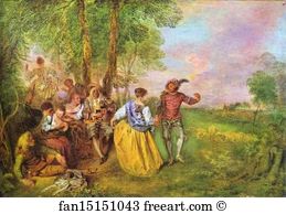 1717 Art Print - The Shepherds