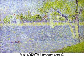Siene Art Print - The Siene At La Grande Jatte