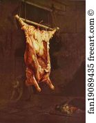 Glasgow Museums And Art Galleries Art Print - The Slaughtered Ox
