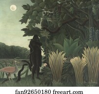 Snake Art Print - The Snake Charmer