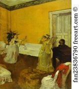 Library Art Print - The Song Rehearsal