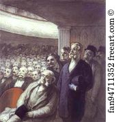 Spectators Art Print - The Spectators