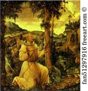 Stigmatization Art Print - The Stigmatization Of St. Francis