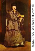 1862 Oil On Canvas The Museum Of Fine Arts Art Print - The Street Singer