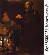 Tearing Art Print - The Tears Of St. Peter