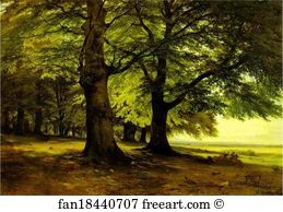 Shishkin Art Print - The Teutoburg Forest