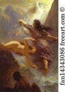 Maidens Art Print - The Three Rhine Maidens