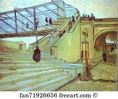 Zurich Art Print - The Trinquetaille Bridge. Arles