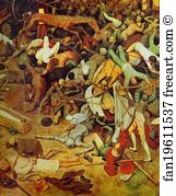 Triumph Art Print - The Triumph Of Death. Detail