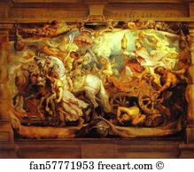 Peter Paul Rubens Art Print - The Triumph Of The Church