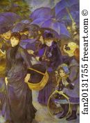 Umbrella Art Print - The Umbrellas