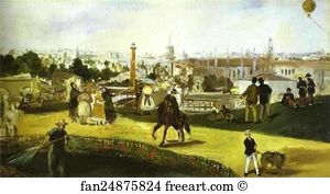 Universelle Art Print - The Universal Exhibition. (L'exposition Universelle De 1867)