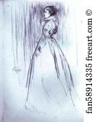 Velvet Art Print - The Velvet Dress