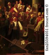 Verdict Art Print - The Verdict Of The People. Detail
