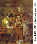 The Village School Art Print - The Village School