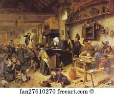 The Village School Art Print - The Village School