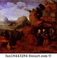 Lvov Art Print - The Visitation