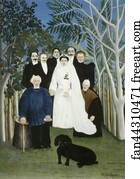 Wedding Art Print - The Wedding Party