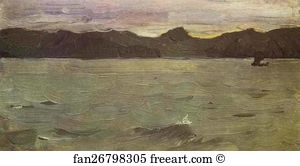 Oil On Cardboard The Tretyakov Gallery Art Print - The White Sea