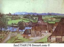 1489 Art Print - The Wire-Drawing Mill