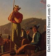 The Wood Boat Art Print - The Wood-Boat. Detail