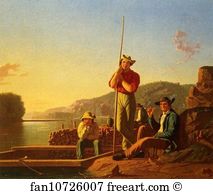 Bingham Art Print - The Wood-Boat