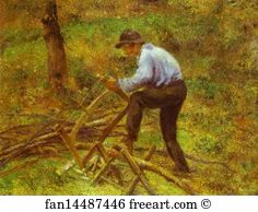 Perth Art Print - The Woodcutter