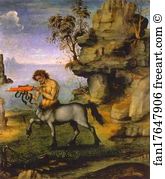 Filippino Lippi Art Print - The Wounded Centaur