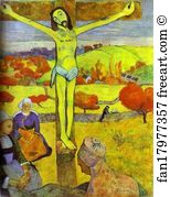 Ny Art Print - The Yellow Christ