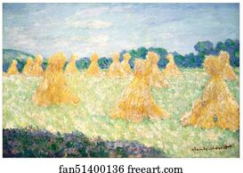 Effect Art Print - The Young Ladies Of Giverny, Sun Effect