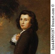 Tutoring Art Print - Thomas And Martha Neate, With Tutor. Detail