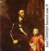 Grandson Art Print - Thomas Howard, 2nd Earl Of Arundel And Surrey With His Grandson Lord Maltravers