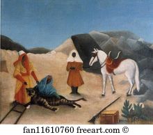 Tiger Art Print - Tiger Hunt