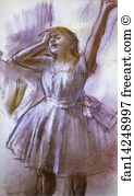 Tx Art Print - Tired Dancer