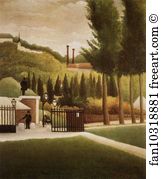 Institute Art Print - Toll Station. / L'octroi